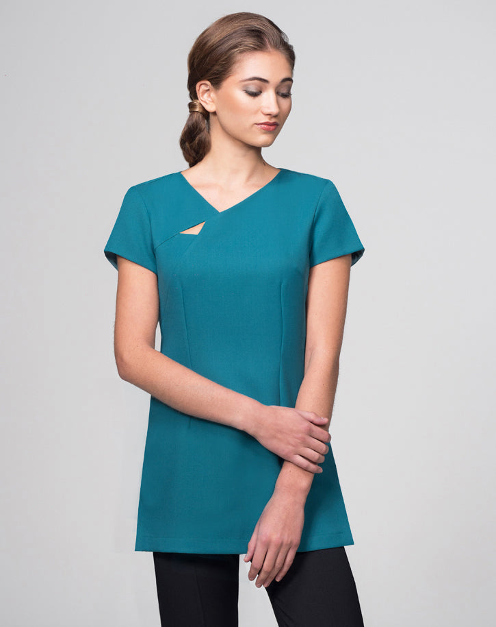 PS404 - Diamond Cut Out Tunic in Pro Stretch